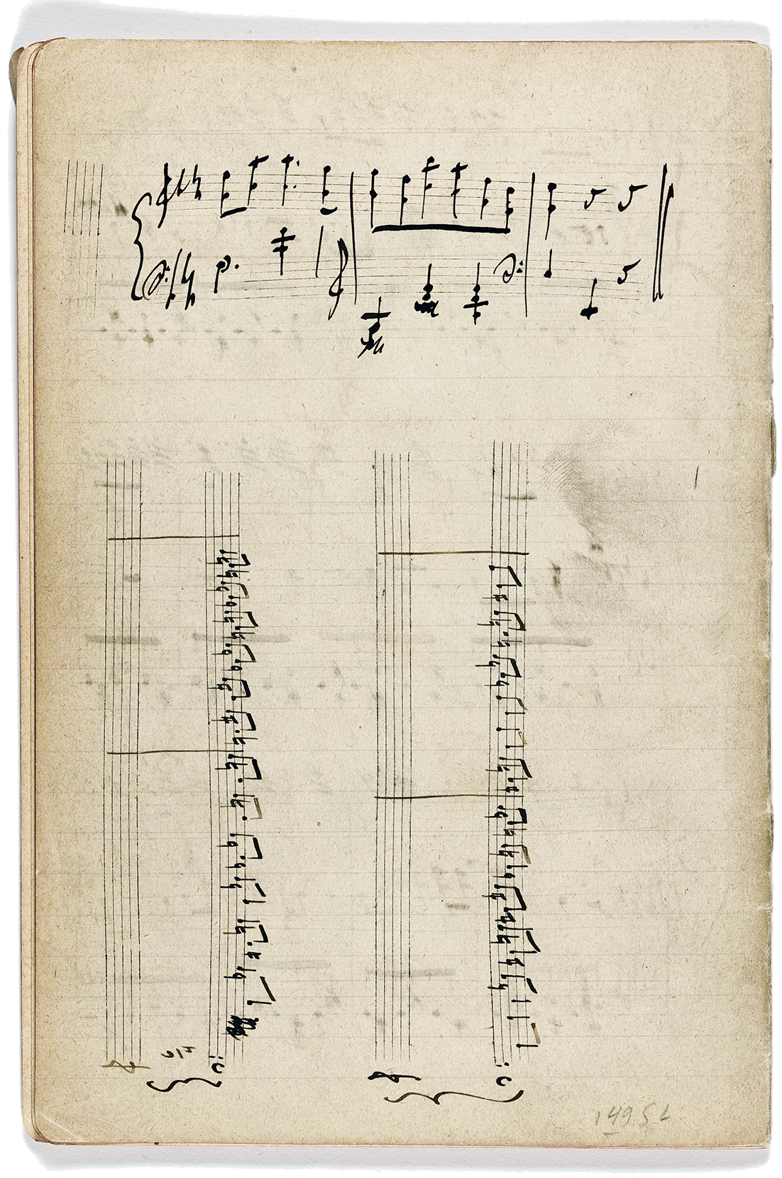 Igor Stravinsky's score 'Petrushka